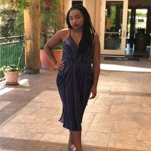 BCBG Generation High Low Midi Dress